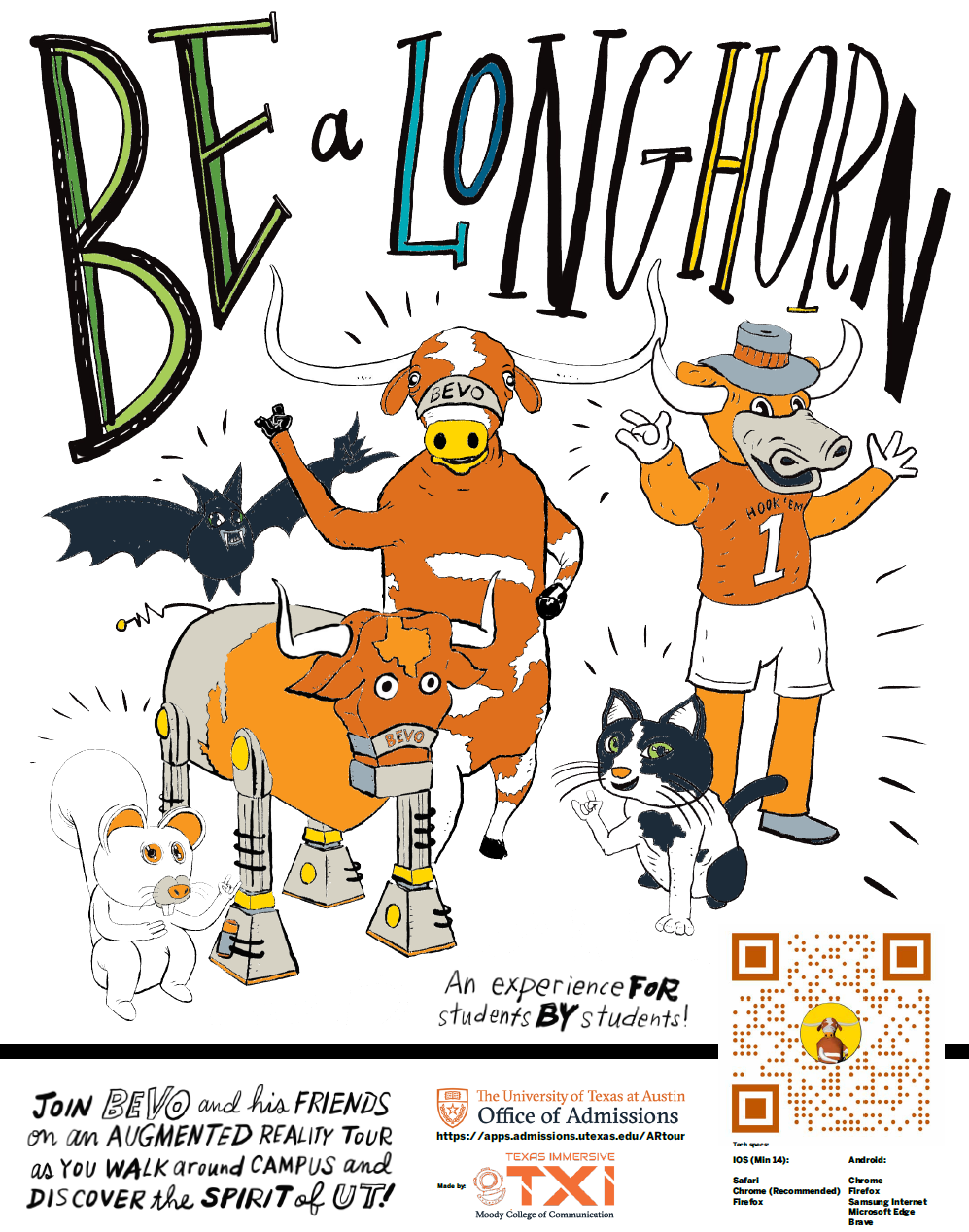 Be a Longhorn AR tour screenshot